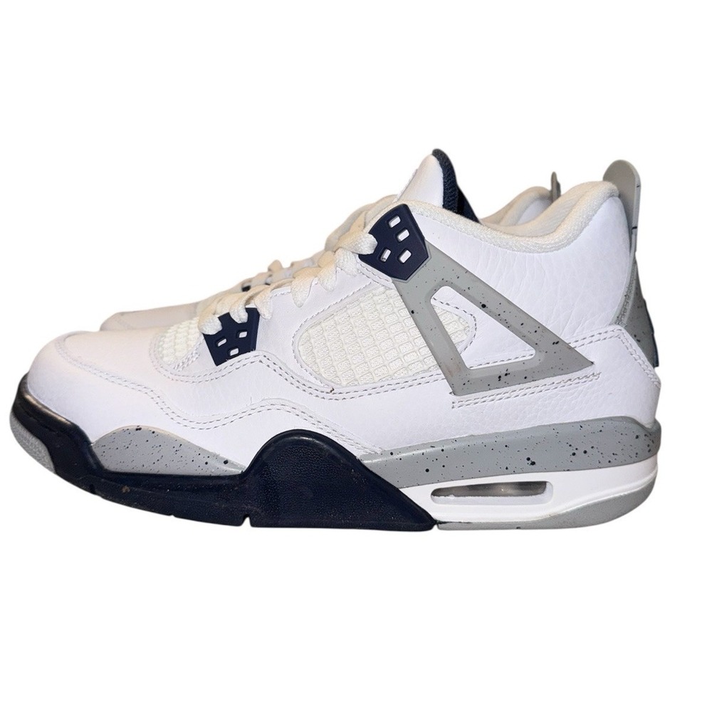 Nike Air Jordan 4 Retro Midnight Navy | 408452-140 Grade School Size 7Y